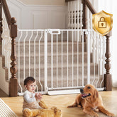 GROWNSY Mom's Choice gate front view—sturdy barrier for stairs and doorways