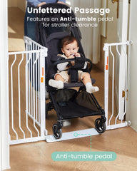 GROWNSY Mom's Choice top stair install—easy no-drill setup