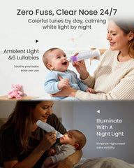 GROWNSY nasal aspirator waterproof body ready for easy cleaning