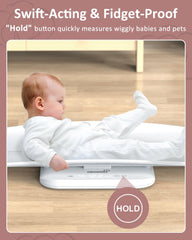 GROWNSY Scale 27-inch height measurement supports growth checks.
