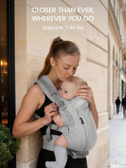 GROWNSY carrier sleep hood provides warmth and privacy on outings