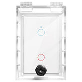 groword baby safety outlet cover box with lock provides secure outlet protection for curious toddlers.