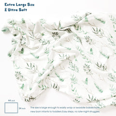 GRSSDER double-layer 34x44 blanket for versatile swaddling and playtime