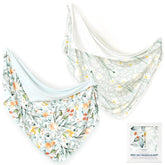 GRSSDER baby blanket in soft jersey-knit provides gentle skin contact for babies.