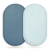 GRSSDER bassinet sheet with elastic bottom for a secure, snug fit.