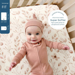 GRSSDER cute animals print sheets brighten nap time ambiance.