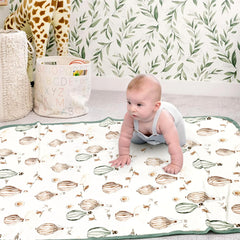 GRSSDER double layer blanket 34x44 inches versatile for swaddling or play