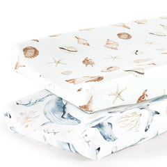 GRSSDER changing pad cover fabric close-up showing ultra-soft jersey knit for comfort