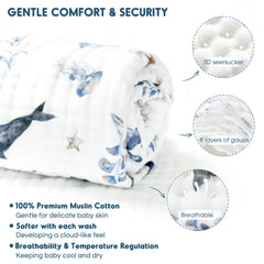 GRSSDER toddler swaddle wrap keeps baby warm after bath