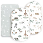 GRSSDER ultra-soft bassinet sheet close-up fabric for a comfy, breathable sleep surface.