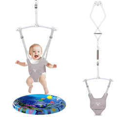 G TALECO GEAR baby doorway jumper assembled for safe play and developmental fun