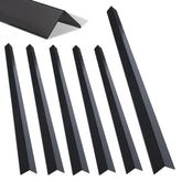 Guangzhubs corner guard with bright titanium black finish on wall provides edge protection.