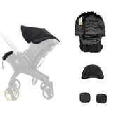 Guardian Panda Doona stroller kit in use provides quick, snug protection during daily errands.