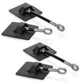 Guardianite 2-pack refrigerator lock packaging view demonstrates ready-for-installation design.