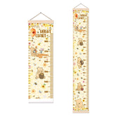 Guawubiang Winnie height chart wall decor with rope for easy hanging and growth tracking