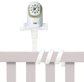 GUCHO baby monitor mount crib-setup demonstrates stable, adjustable crib placement for clear video.