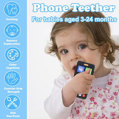 GUIGUZHJ teether for babies aids gum relief with safe silicone material.