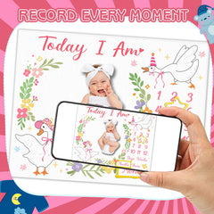Guiqulai Silly Goose felt frames used to frame growth memories