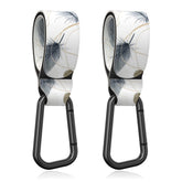 Gukeniu stroller hooks universal-fit on handle, enabling hands-free errands.