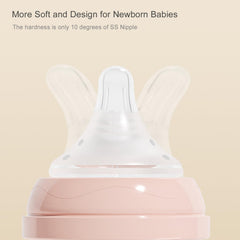 Gulicola anti-colic venting reduces swallowed air during feeds.