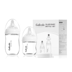 Gulicola newborn-set 3oz shot bottle shows compact size for early feeds