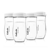 Gulicola 8oz glass bottle with wide neck for easy pouring.