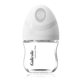 Gulicola glass baby bottle 3oz showcases safe, simple feeding for newborns.