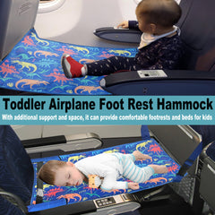Gulissa toddler airplane bed folded compactly for easy packing in luggage.