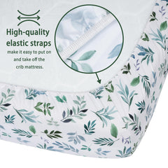GUNTAIL pack and play sheet two-pack provides backup sheets.