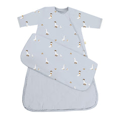 GUNAMUNA Cowboy sleep sack with WonderZiP zipper for easy nighttime diaper changes.