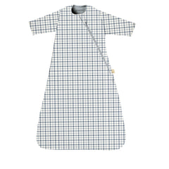 GUNAMUNA swaddle wrap with WonderZiP unzip for easy nighttime diaper changes.