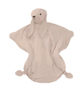 GUNAMUNA bunny lovey close-up showing ultra-soft plush for cozy cuddles