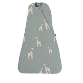 GUNAMUNA Swaddle Wrap with WONDERZiP for quick, fuss-free diaper changes.
