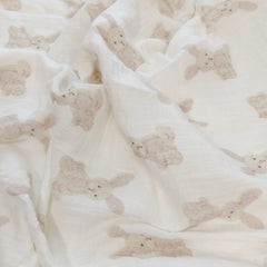 Gunnaicat polyester backing close-up showing durability and easy-care surface.