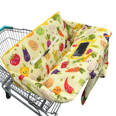 gxfcymxbd shopping cart cover soft cotton fabric keeps baby comfortable during shopping