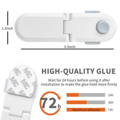 GXXFXT 3M adhesive tape image conveys tool-free installation.