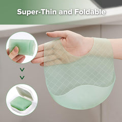 Haakaa adjustable-band bib with five holes fits growing babies comfortably