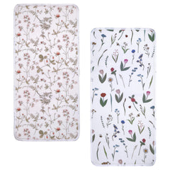 haakaa changing pad liner honey blossom waterproof top for mess-free changes