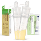 haakaa colostrum collector packaging highlights a safe ready-to-use kit for new moms.
