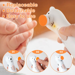 haakaa replacement pads orange four-pack ready to keep trimming sessions uninterrupted