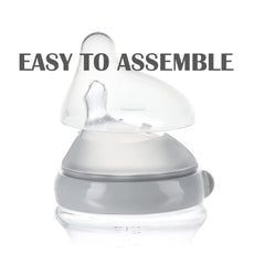 Haakaa Gen3 nipple fits glass and silicone bottles for versatile use