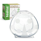 haakaa Ladybug breast milk collector worn inside a bra for discreet leakage capture