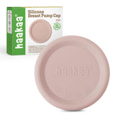 Haakaa cap blush spill-proof edge shields milk from spills during pumping