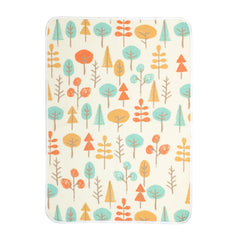 haakaa waterproof changing pad liner Autumn Glade closeup showing leak protection for mess-free changes.