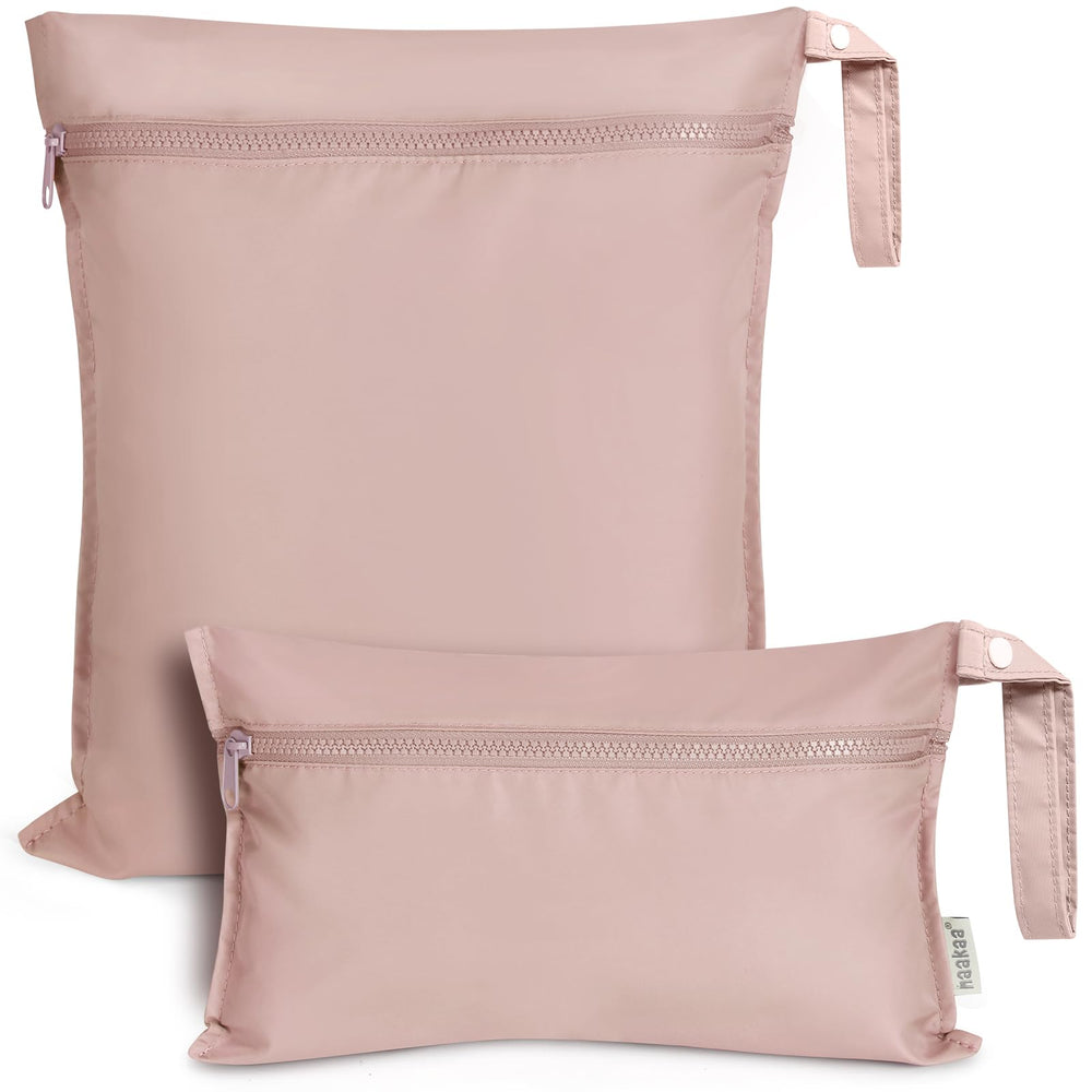 haakaa wet bag dual sizes compact 320x200 mm for diaper duty on the go