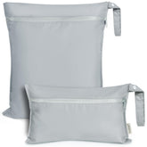 haakaa wet bag pair is compact and lightweight for damp items in a diaper bag.