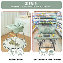 HALAA VAUVA high chair cover ready for restaurant dining and family meals