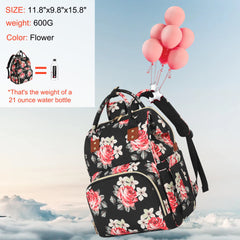HABOPET diaper bag interior showing laptop compartment for on-the-go work.
