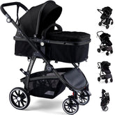 Hagaday baby stroller 2-in-1 mode for newborn to toddler use.