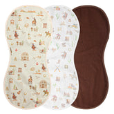 Hahafelt changing pad liners 3-pack provide quick, clean surfaces for diaper changes